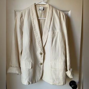 J Crew Linen Blazer